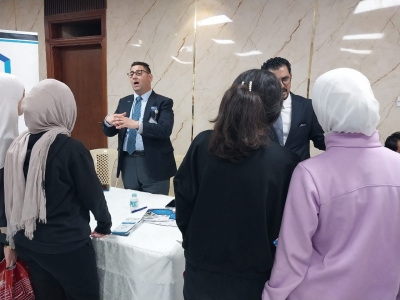 جامعة عمان العربية تشارك مدارس الاتحاد في فعالية يوم التحدث الوظيفي