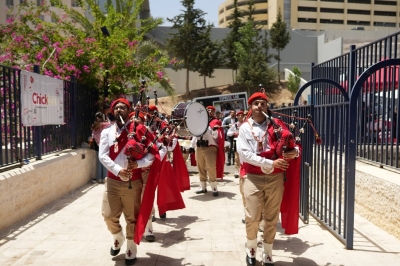 بالصور ... كرنفال احتفالي بهيج  في عمان الأهلية  بعيد الاستقلال