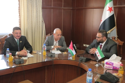 الوفد الصناعي الأردني يلتقي معاون وزير الاقتصاد السوري