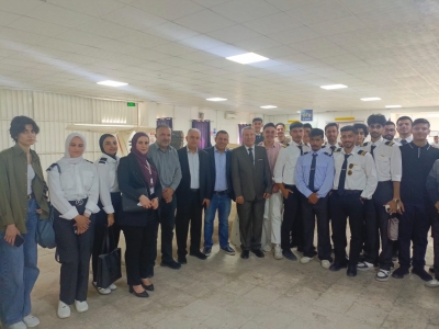 جامعة عمان العربية تنظّم زيارة تعليمية لطلبة كلية علوم الطيران إلى أكاديمية الشرق الأوسط للطيران