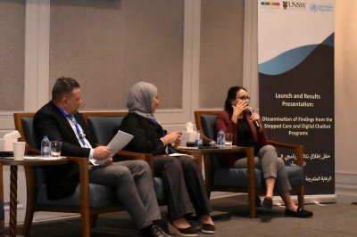 معهد العناية بصحة الأسرة يعقد ورشة لمناقشة برامج الدعم النفسي 