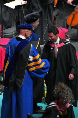 أحمد ماهر الحوراني يحصل على درجة الماجستير من جامعة إمبريال كوليج