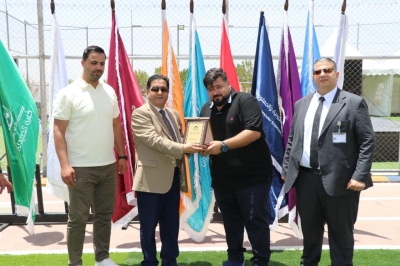 (عمان العربية) تُشعل روح التنافس بين طلبتها في مسابقات التحدي بحضور المؤثر أديب السمكي