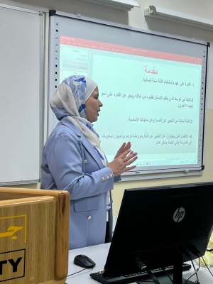 جامعة عمان العربية تنظم دورة تدريبية بعنوان (اضطرابات التواصل: اللغة والكلام)