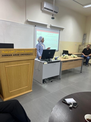 جامعة عمان العربية تنظم دورة تدريبية بعنوان (اضطرابات التواصل: اللغة والكلام)