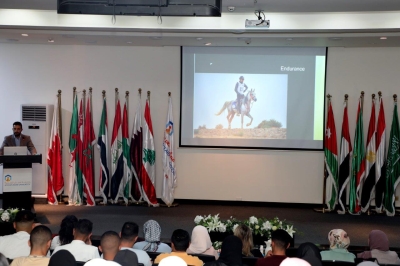 جامعة عمان العربية تنظم محاضرة حول (ركوب الخيل بين التراث الأصيل والطب الحديث)