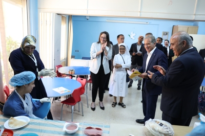 رئيس الوزراء يتفقد أربعة مواقع في ناعور