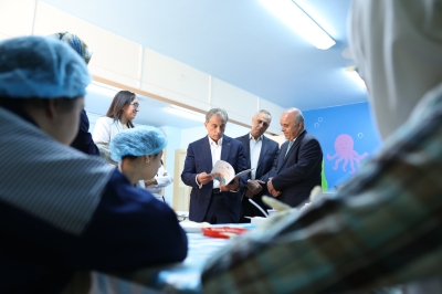 رئيس الوزراء يتفقد أربعة مواقع في ناعور