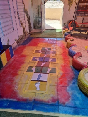 (سنابل الفرح)  .. مبادرة تربوية في ساحة مدرسة خادم الحرمين الشريفين بالزرقاء