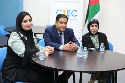 جامعة عمان العربية تحتفي بالإبداع الطلابي وتكرّم الفائزين في مسابقة تصميم اللوغو الجامعي