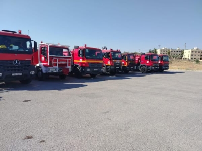 الإعلام السوري يثمن مساعدة الأردن في إخماد حرائق الساحل - صور