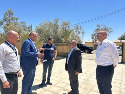 المجالي يتفقد الأسواق الحرة في المدورة