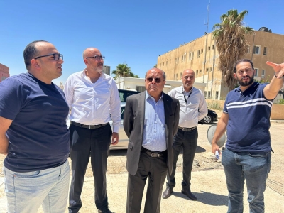 المجالي يتفقد الأسواق الحرة في المدورة