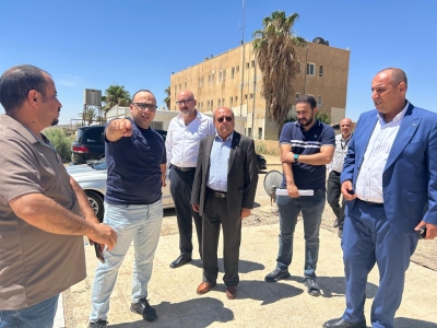 المجالي يتفقد الأسواق الحرة في المدورة