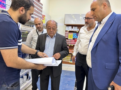 المجالي يتفقد الأسواق الحرة في المدورة