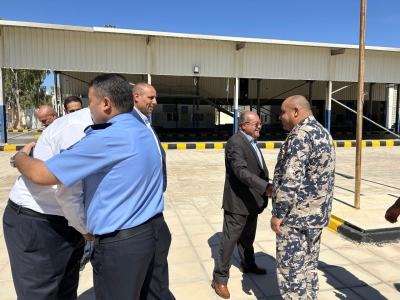 المجالي يتفقد الأسواق الحرة في المدورة