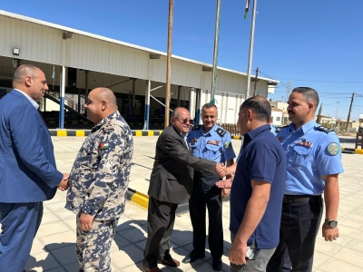 المجالي يتفقد الأسواق الحرة في المدورة