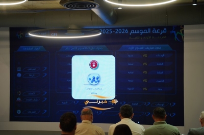 سحب قرعة بطولتي درع الاتحاد والدوري الأردني للمحترفين CFI