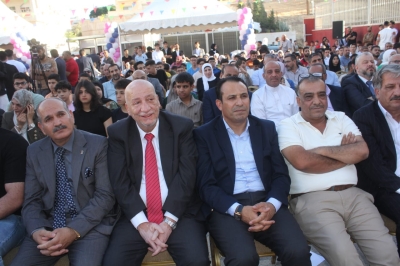 العجارمة يرعى حفل افتتاح مدارس الفا في منطقة طارق بطبربور