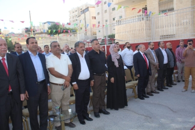 العجارمة يرعى حفل افتتاح مدارس الفا في منطقة طارق بطبربور