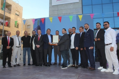 العجارمة يرعى حفل افتتاح مدارس الفا في منطقة طارق بطبربور