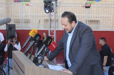 العجارمة يرعى حفل افتتاح مدارس الفا في منطقة طارق بطبربور