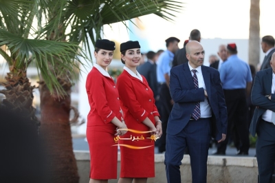 وصول أول طائرة إيرباص A320neo للملكية الأردنية إلى مطار عمّان المدني