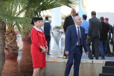 وصول أول طائرة إيرباص A320neo للملكية الأردنية إلى مطار عمّان المدني