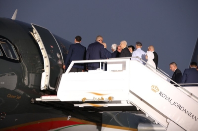 وصول أول طائرة إيرباص A320neo للملكية الأردنية إلى مطار عمّان المدني