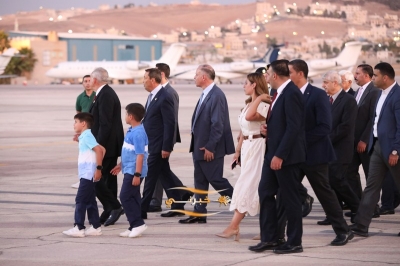 وصول أول طائرة إيرباص A320neo للملكية الأردنية إلى مطار عمّان المدني