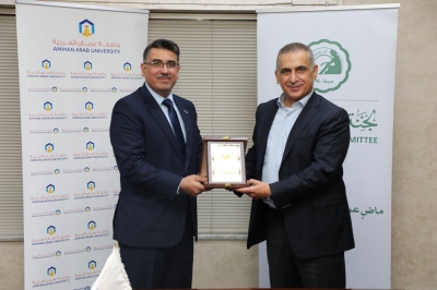 اتفاقية تعاون بين عمان العربية وجمعية لجنة اليتيم العربي