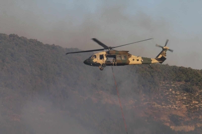 الأردن.. السيطرة على حريق واسع في جرش دون إصابات  - صور