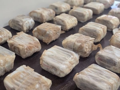 إحباط تهريب 28 كغ من الحشيش إلى الأردن قرب الحدود السورية