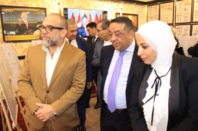 البريد الأردني ومركز التوثيق الملكي الهاشمي يقيمان معرض (البرق والبريد والهاتف )