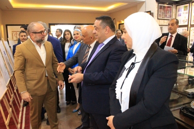 البريد الأردني ومركز التوثيق الملكي الهاشمي يقيمان معرض (البرق والبريد والهاتف )