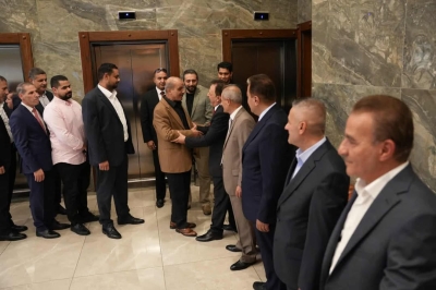 جاهة كريمة من عشيرة المبيضين تطلب يد المحامية يقين للمحامي سليمان - صور