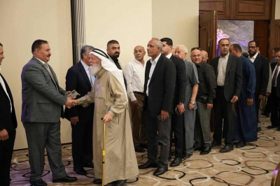 جاهة كريمة من عشيرة المبيضين تطلب يد المحامية يقين للمحامي سليمان - صور