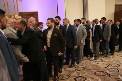 جاهة كريمة من عشيرة المبيضين تطلب يد المحامية يقين للمحامي سليمان - صور