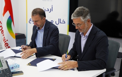 توتال للطاقات الأردن تتبرع بأكثر من 800 لوح طاقة شمسية لدعم مشاريع بنك الطعام الأردني وتكية أم علي
