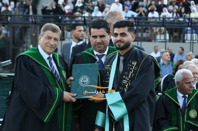 جامعة الزيتونة الأردنية تحتفل بتخريج طلبة الفصل الدراسي الثاني