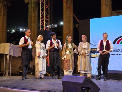 مسرح الساحة الرئيسية في جرش يتزين بالأصالة والتراث واختلاف الثقافات