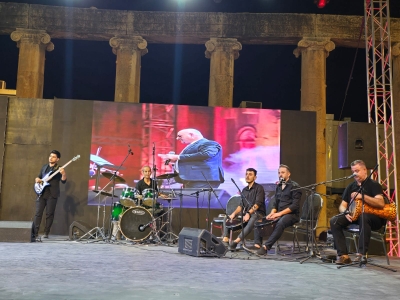 مسرح الساحة الرئيسية في جرش يتزين بالأصالة والتراث واختلاف الثقافات