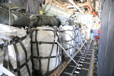 الأردن والإمارات ينفذان إنزالين جويين جديدين في غزة - صور