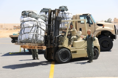 الأردن والإمارات ينفذان إنزالين جويين جديدين في غزة - صور