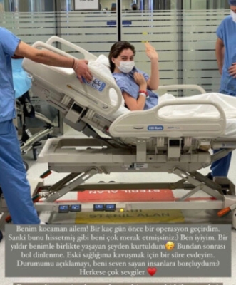 بطلة مسلسل ليلى تصاب بورم سرطاني وتخضع لعملية