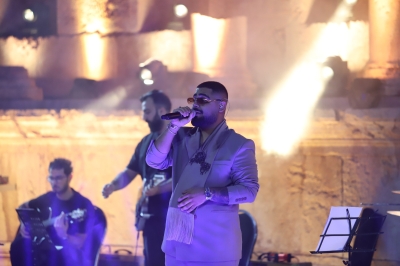 نويل خرمان والفنان الأخرس يطرزان المسرح الشمالي بالجمال في مهرجان جرش