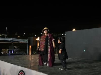 عروض مسرحية على مسرح الصوت والضوء في مهرجان جرش