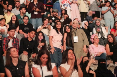 محمد حماقي وليلة غناء مصرية مميزة على المسرح الجنوبي في جرش