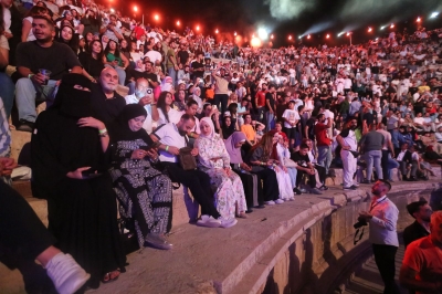 فرعي  واوتوستراد يحركان المسرح الشمالي في جرش بأغاني الراب  والموسيقى البديلة