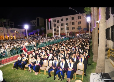 رئيس جامعة البترا يرعى حفل تخريج الفوج 31 ويعلن عن استحداث برامج جديدة